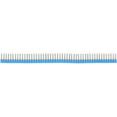 Lot de 500 embouts de câblage en bande - Diamètre 0,75 mm² - 10 bandes de 50 embouts