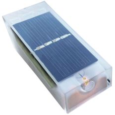 LED solaire jour/nuit pour butée de parking - Noir