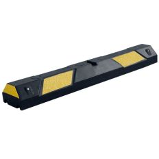 Butée de parking - 1300 x 150 x 100 mm - Noir / Jaune - Avec fixations