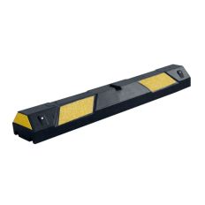 Butée de parking - 915 x 150 x 100 mm - Noir / Jaune - Avec fixations