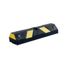 Butée de parking - 500 x 150 x 100 mm - Noir / Jaune - Avec fixations