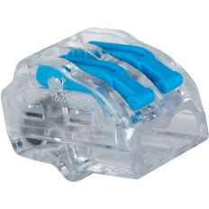 Lot de 500 bornes de connexion à levier - 2 entrées - 0,2-4 mm²