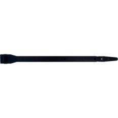 Lot de 100 colliers d'installation avec tête double - PA 6 260 x 9 mm