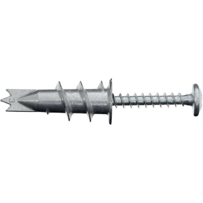 Lot de 100 chevilles auto-foreuses PIGG - Vis PZ tête ronde - Ø 4,5 mm - 35 mm