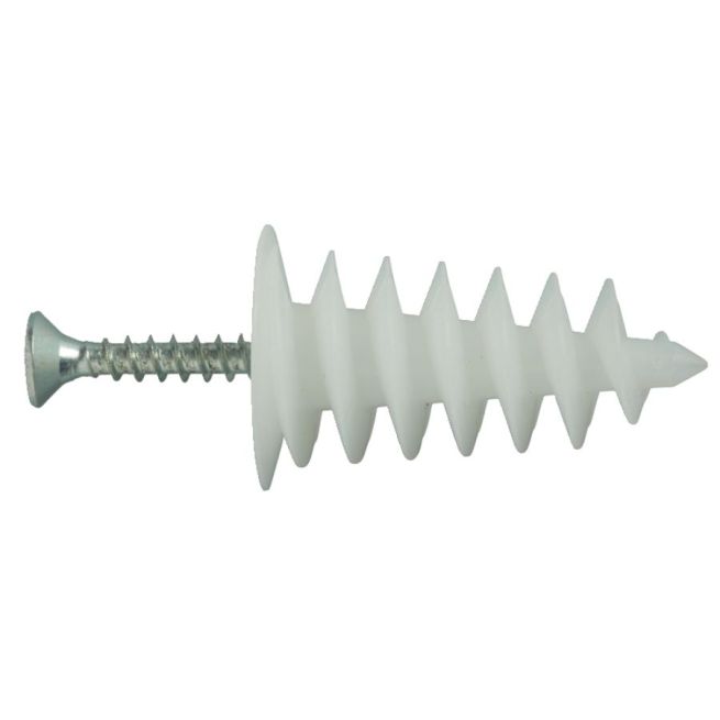 Lot de 40 chevilles ISO pour polystyrène - Ø 4,5 mm - 35 mm