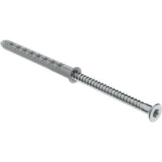 Lot de 50 chevilles à expansion longue avec vis Torx - Nylon - PA 6 - Ø 8mm - 100 mm