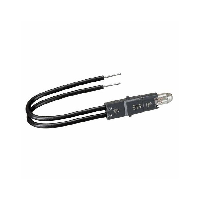 Lampe à câbler 12V incandescente blanche 0,4W