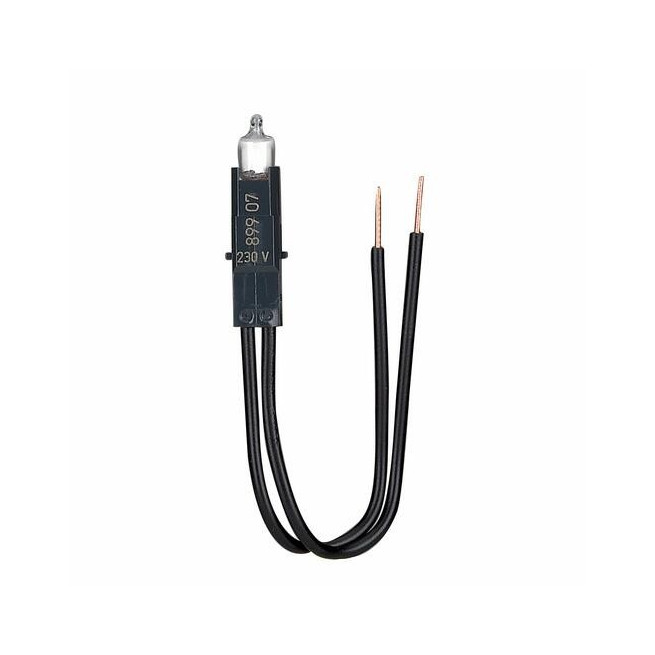 Lampe à câbler 230V néon orange 0,4W