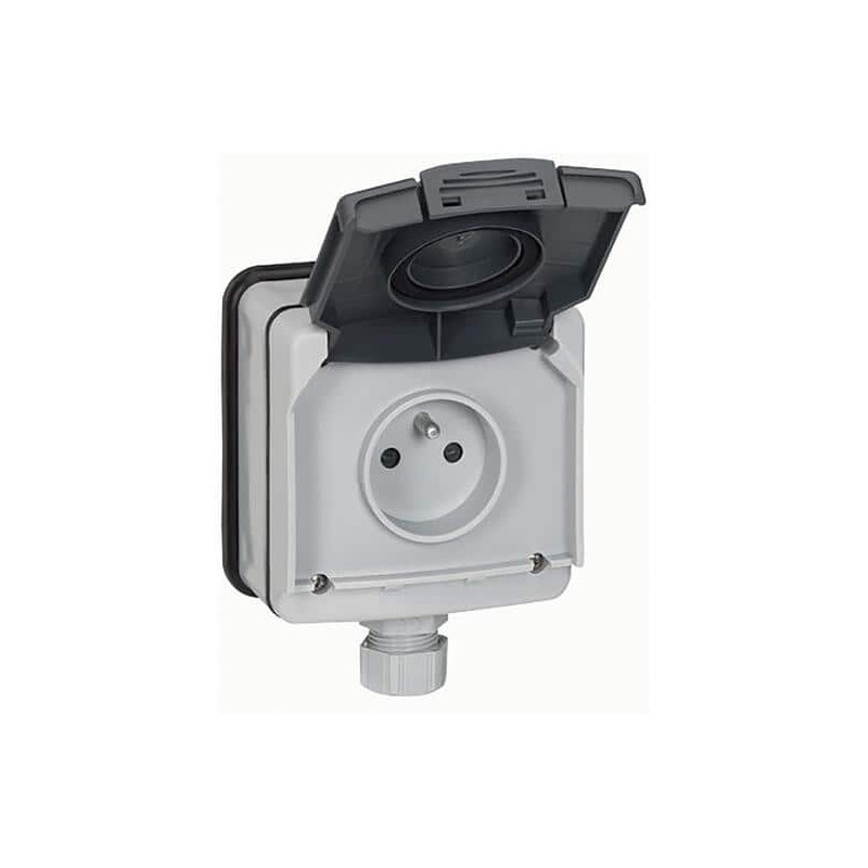 Prise étanche Marine GX25-2P 2 Pôles, 12-24V - Pour Feux De Navigation, Radio, Appareils Bateau