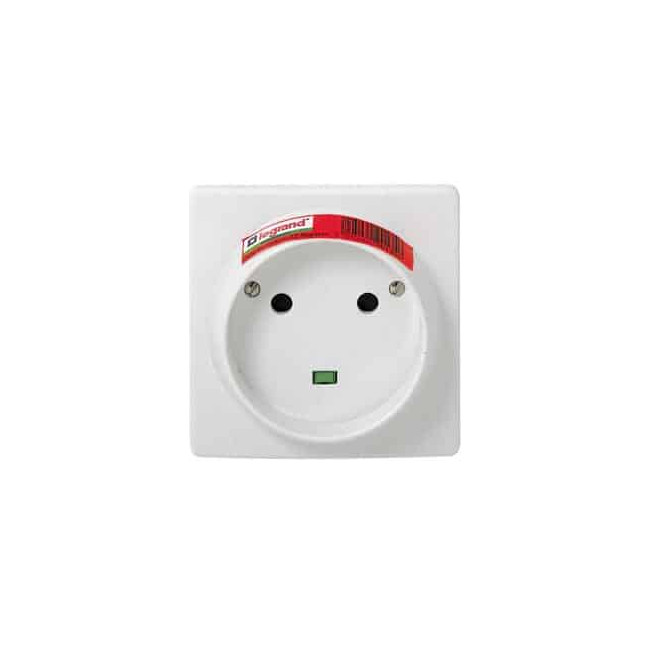 Socle 2P+T 32A avec éclips de protection