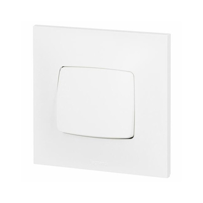 Interrupteur va-et-vient 10A Blanc Neptune