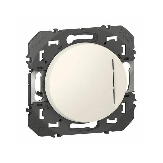 Poussoir simple Dooxie Legrand 6A blanc sans voyant