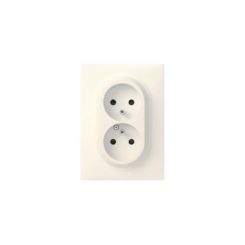 Double prise compacte EasyRéno Dooxie Legrand 2P+T 16A