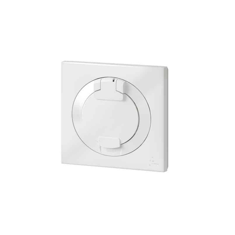 Prise 2P+T à puits 16A Blanc Dooxie One