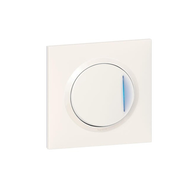 Poussoir lumineux Dooxie One Legrand 6A complet