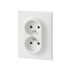 Double prise EasyRéno 2P+T 16A Dooxie One Legrand
