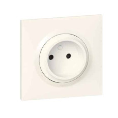 Prise 2P à puits 16A Dooxie One Legrand avec plaque