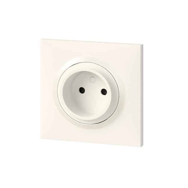 Prise 2P à puits 16A Dooxie One Legrand avec plaque