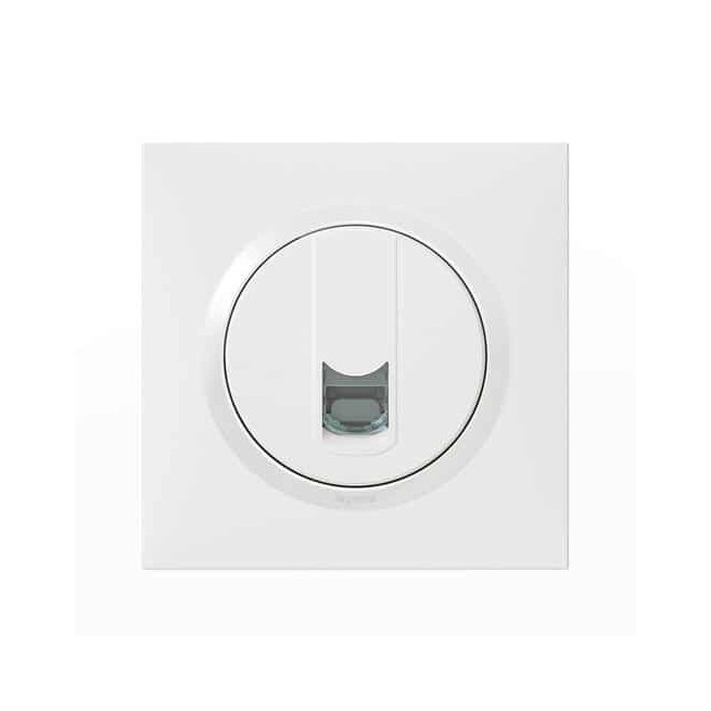 Prise RJ45 Cat.6 FTP avec plaque Blanc Dooxie One