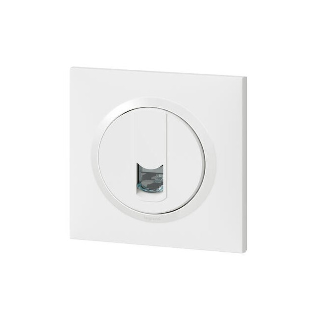 Prise RJ45 Cat.6 FTP avec plaque Blanc Dooxie One