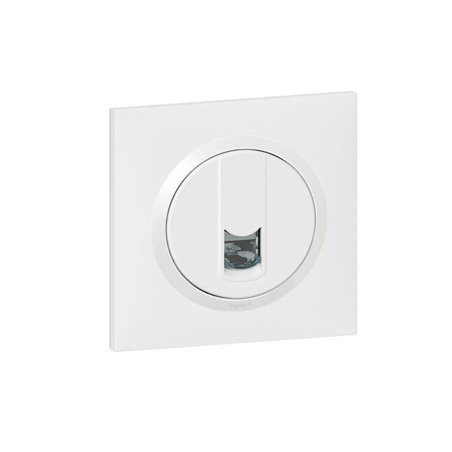 Prise RJ45 Cat.6 FTP avec plaque Blanc Dooxie One
