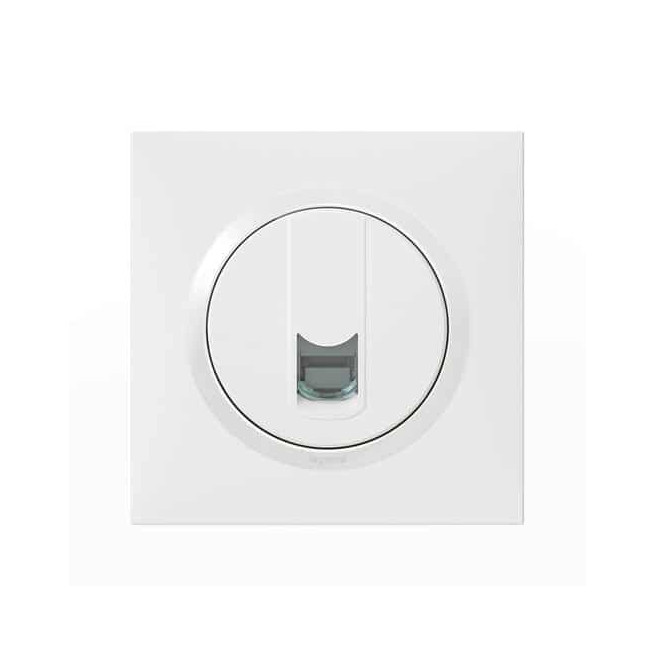 Prise RJ45 Cat.5 FTP avec plaque Blanc Dooxie One