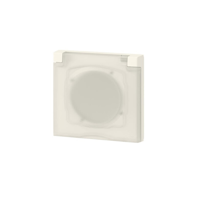 Plaque finition IP44 IK07 Dooxie avec volet Legrand
