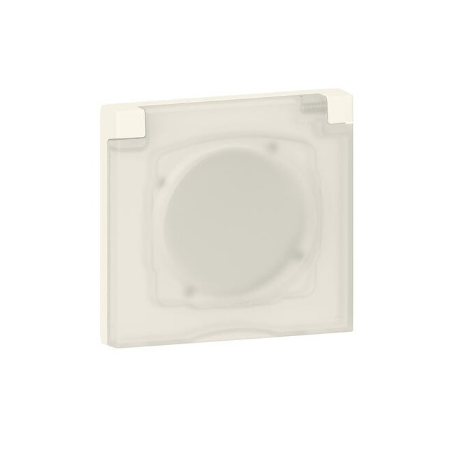 Plaque finition IP44 IK07 Dooxie avec volet Legrand