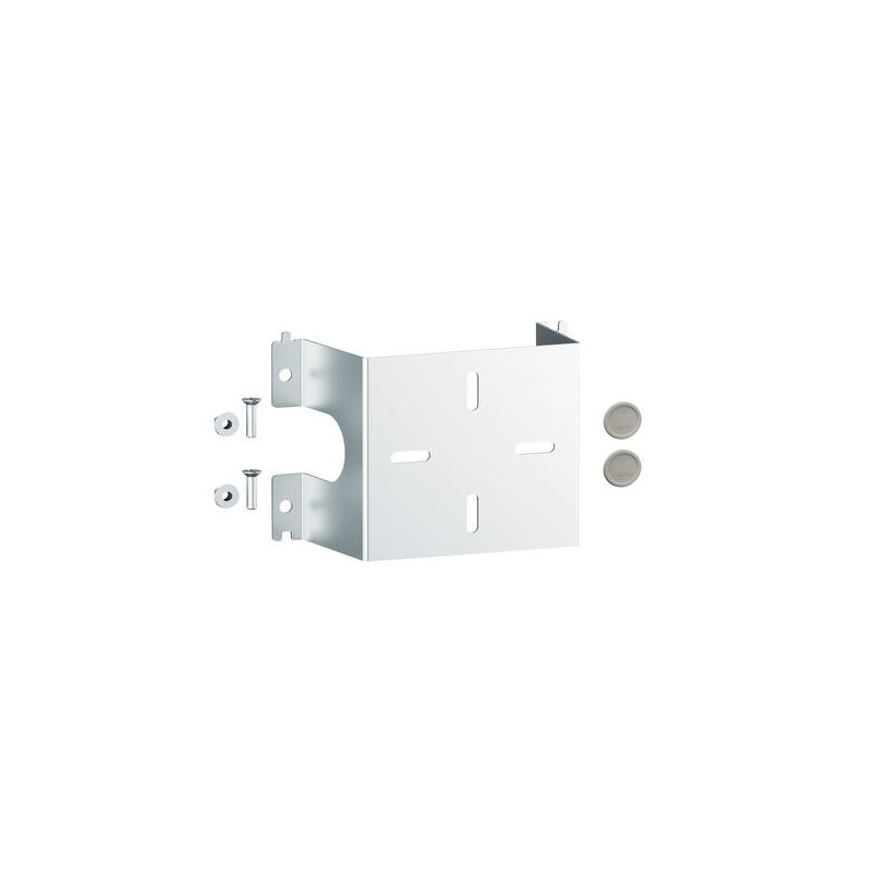 Rehausse inox 1 poste panneau sandwich Plexo