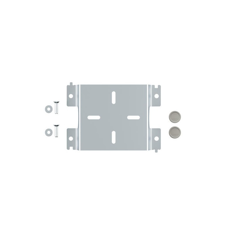 Rehausse inox 1 poste panneau sandwich Plexo