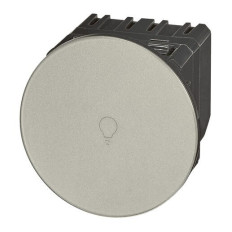 Interrupteur tactile avec neutre Titane Céliane