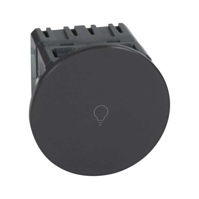 Interrupteur tactile avec neutre Graphite Céliane
