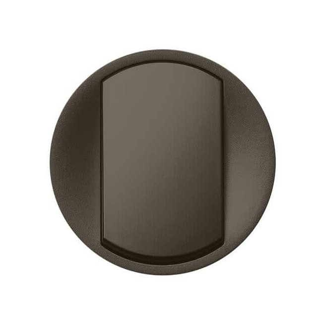 Enjoliveur interrupteur bipolaire Graphite Céliane