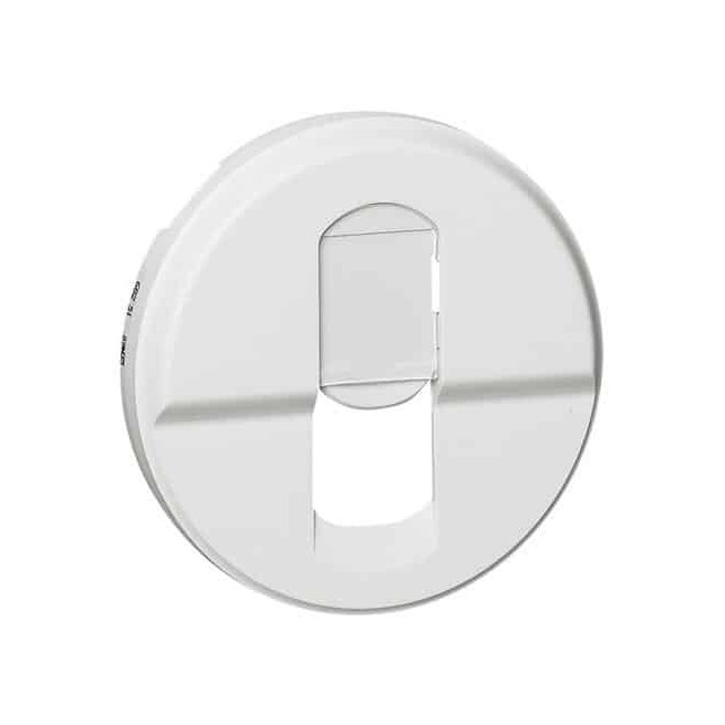 Enjoliveur prise RJ45 Blanc Céliane