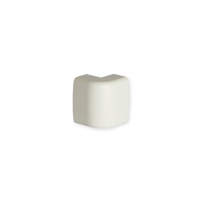Angle extérieur - Pour 52 x 20 mm - Blanc - Optima TM