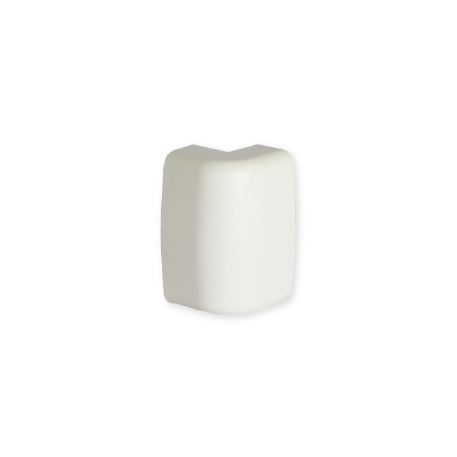 Angle extérieur - Pour 80 x 22 mm - Blanc - Optima TM