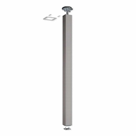 TerCia CLE-C45 1F de 2,7 à 3m colonne CLE-C45 Colonnes, Alu Anodisé