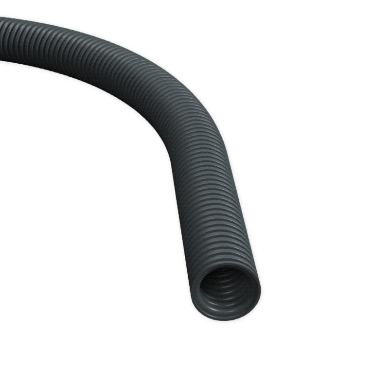 Gaine ICTA 3422 - Sans tire-fils - ∅ 32 mm - Couronne de 50 m - Gris RAL7011 - Sevvo classic