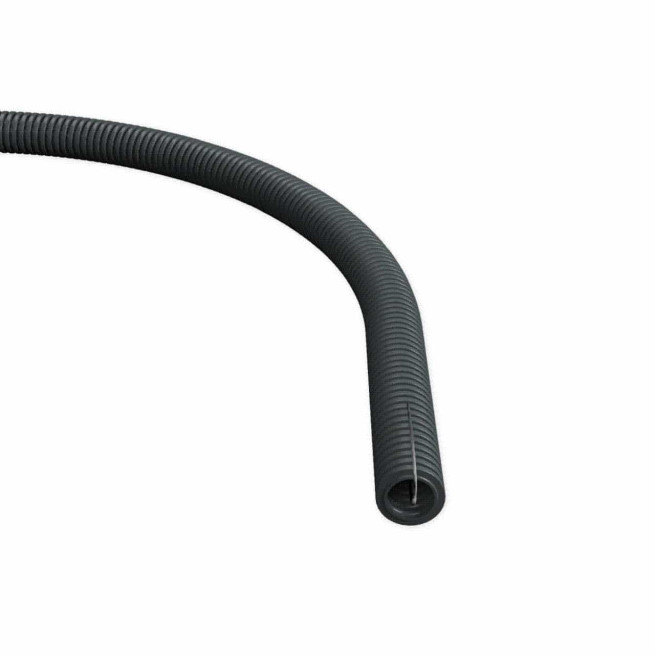 Gaine ICTA 3422 - Avec tire-fils - ∅ 20 mm - Couronne de 100 m - Gris RAL7011 - Sevvo classic