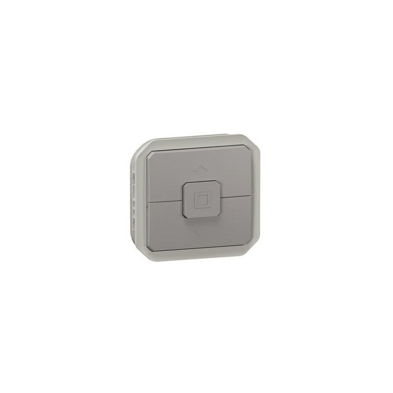 Interrupteur volet roulant Gris Plexo