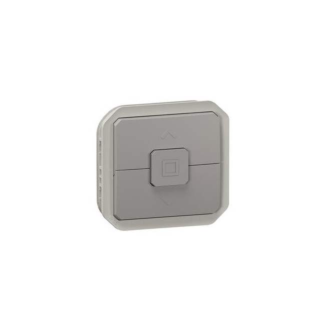 Interrupteur volet roulant Gris Plexo