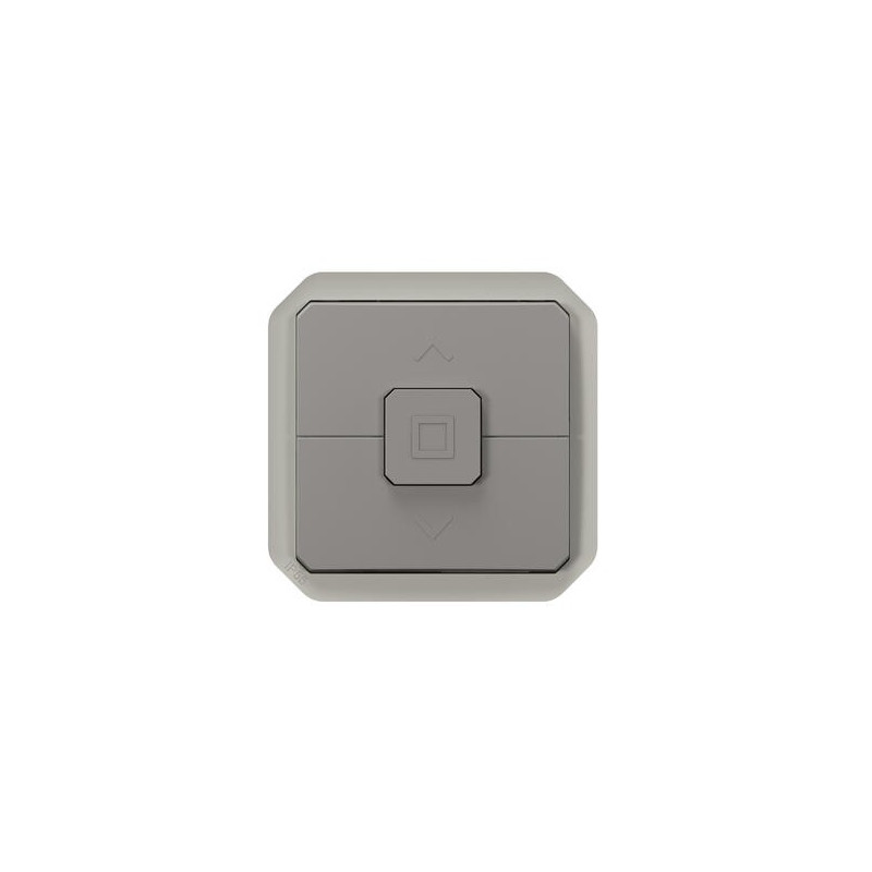 Interrupteur volet roulant Gris Plexo