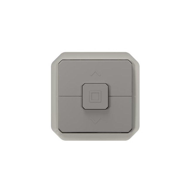 Interrupteur volet roulant Gris Plexo