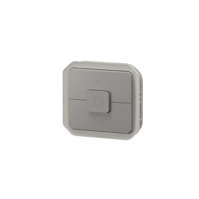 Interrupteur volet roulant Gris Plexo