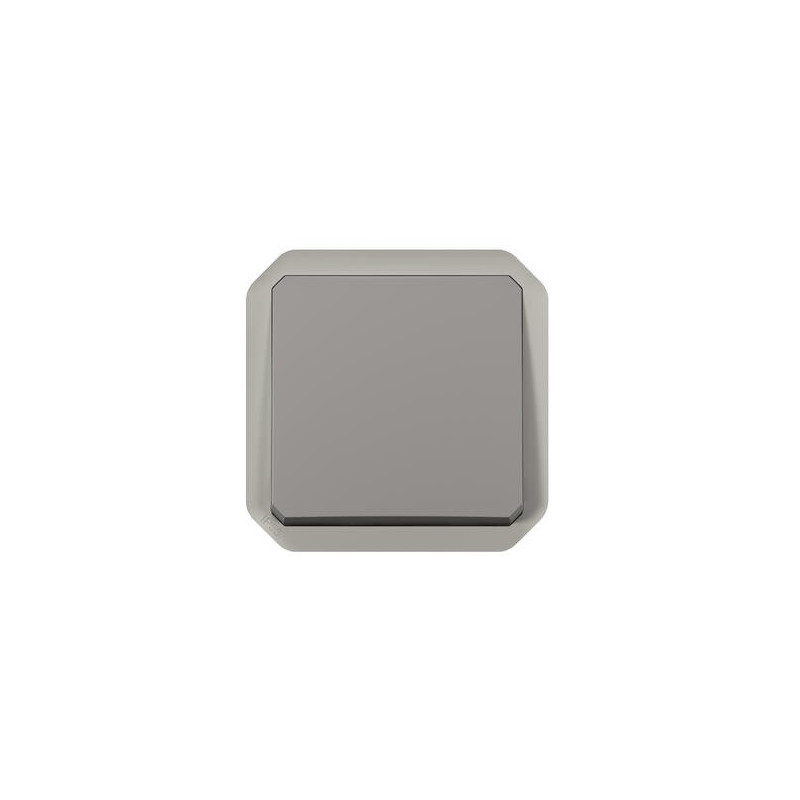 Poussoir NO composable Gris Plexo