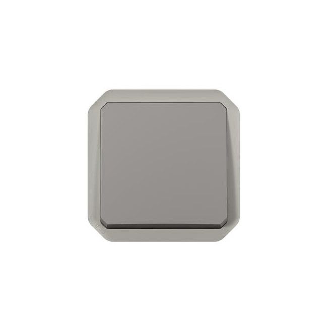 Poussoir NO composable Gris Plexo