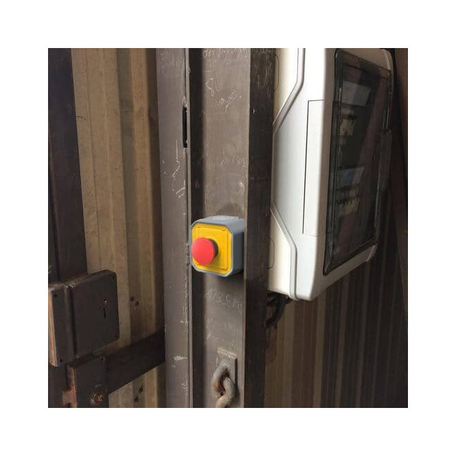 Coup de poing d'urgence Jaune Plexo