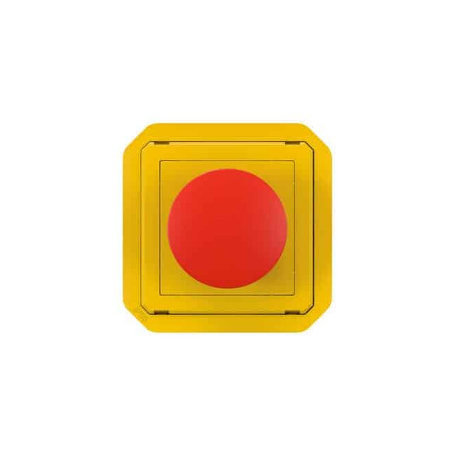 Coup de poing d'urgence Jaune Plexo