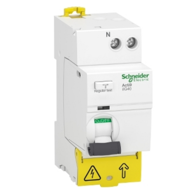 Disjoncteur différentiel - Tête de groupe - 1P + N - 25 A - 30 mA - Type AC - Acti9 iIG40