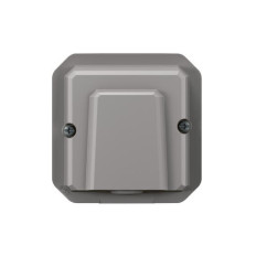 Sortie de câble 16A composable Gris Plexo